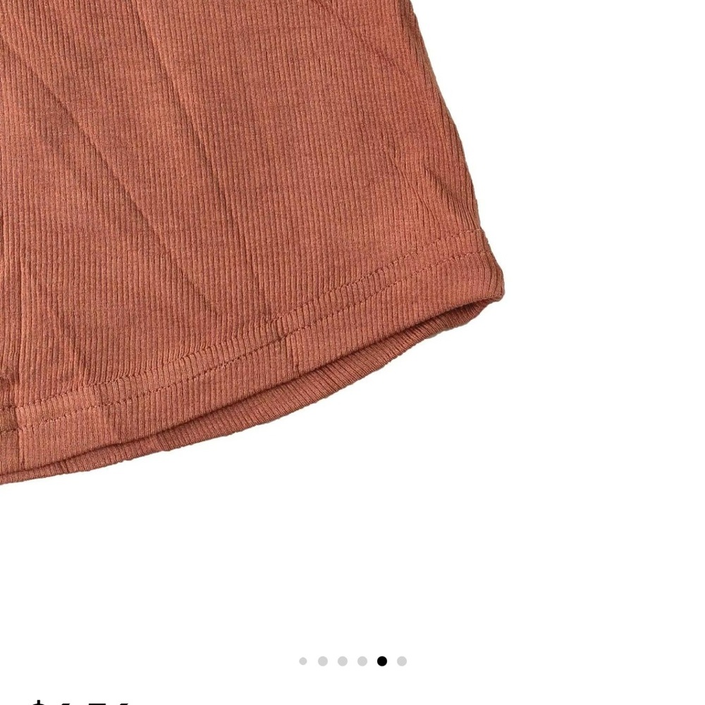 XXL Ribbed Pink Top - Picture 2 of 9